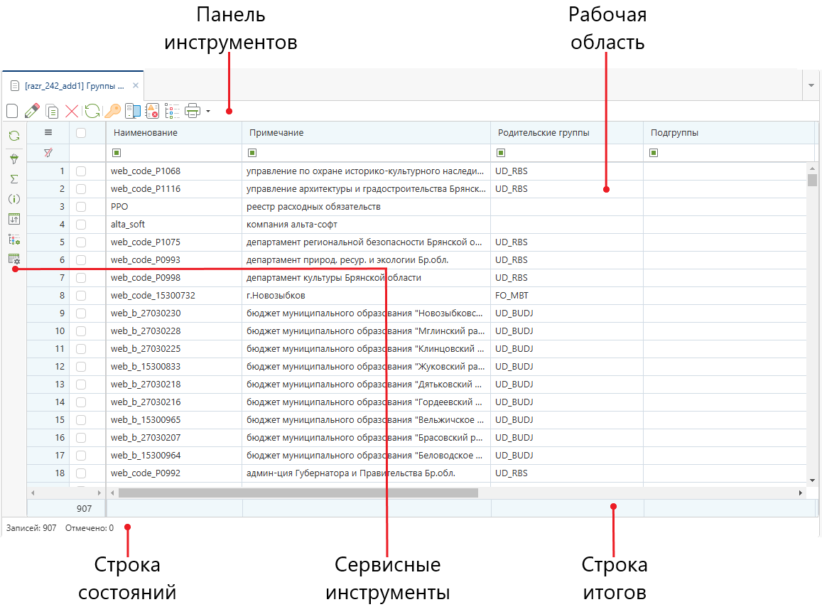 list-of-documents